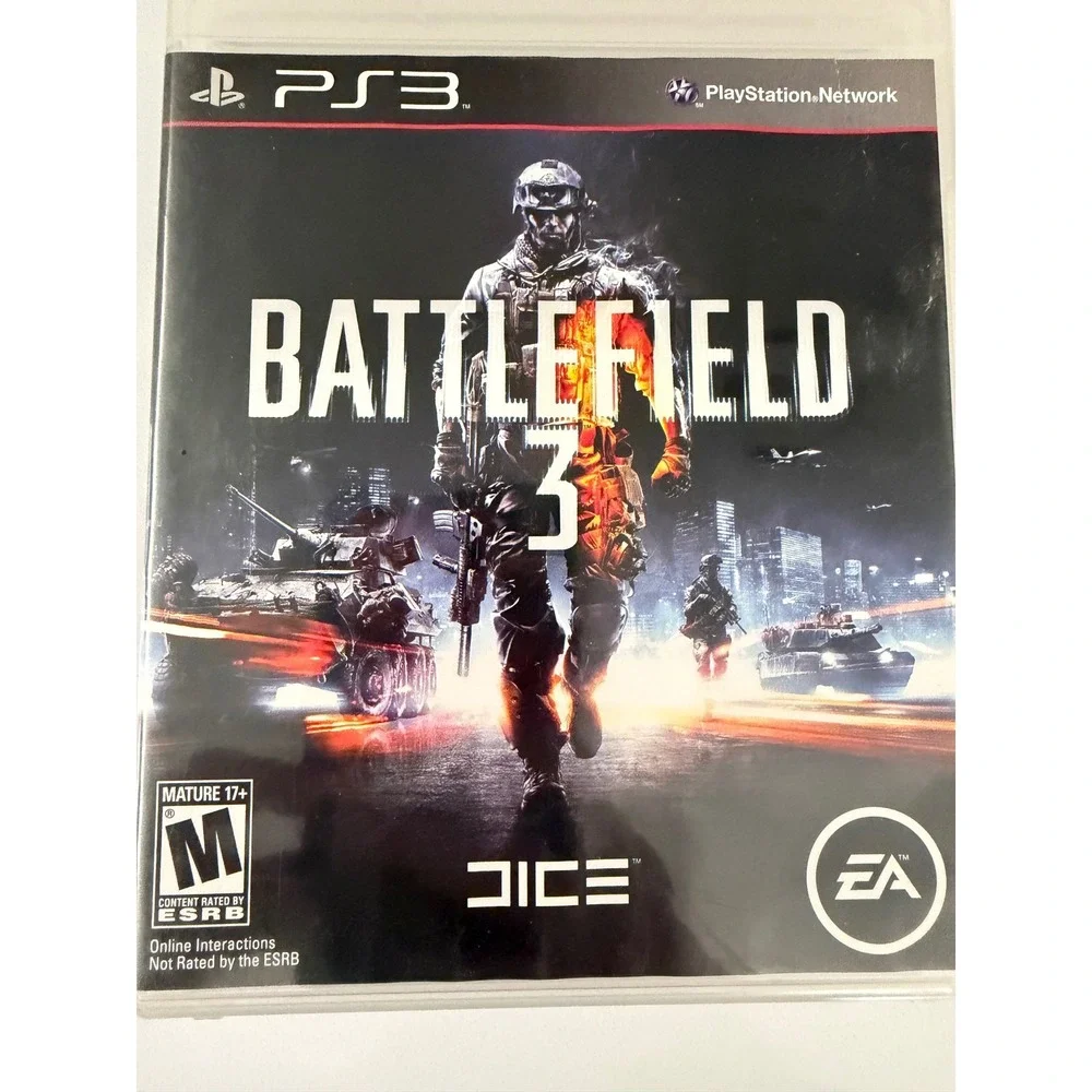 Battlefield 3 Sony PlayStation 3 PS3 Game EA DICE 2011 Complete with Manual